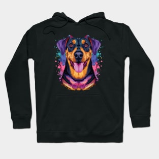 Cute Beauceron Dog Stencil Hoodie